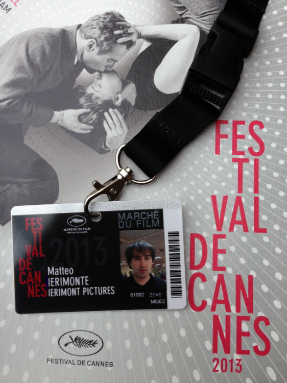Eccomi al Festival di Cannes!